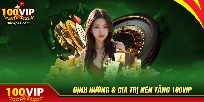Định hướng phát triển và giá trị nền tảng của 100VIP